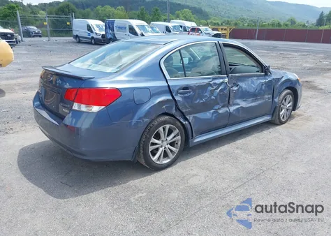 2013 Subaru Legacy 2.5I Premium from USA, damaged, VIN 4S3BMBG61D3009779